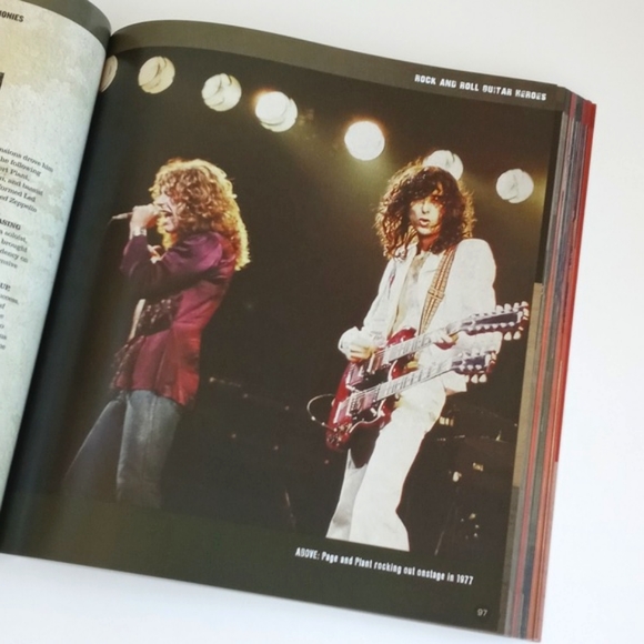 "Guitar Heros From Blues To Rock And Beyond" Table Top Book - Picture 3 of 16